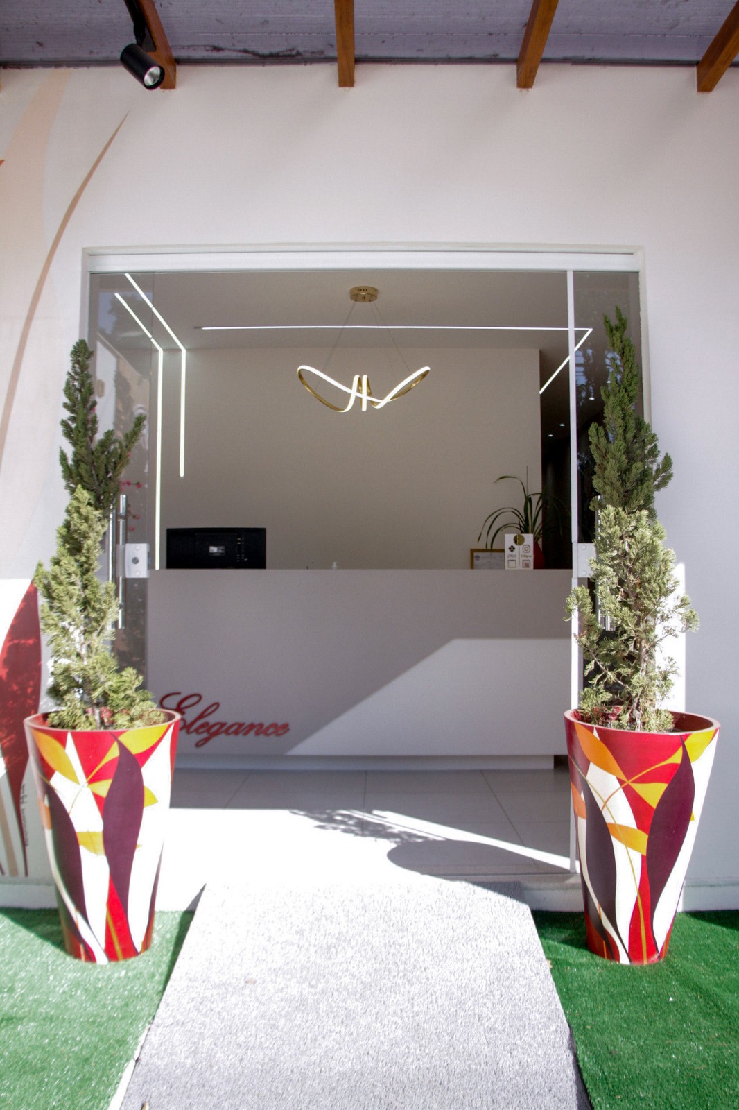 Entrada da Clínica Elegance